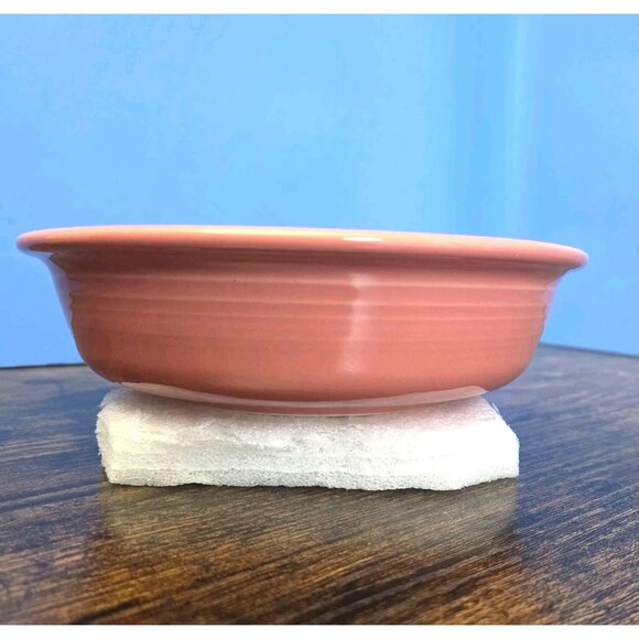 Set of 2 Fiesta Cereal/Soup Bowls Flamingo (Retired Color) Aprox 6 7/8" - Picture 6 of 10